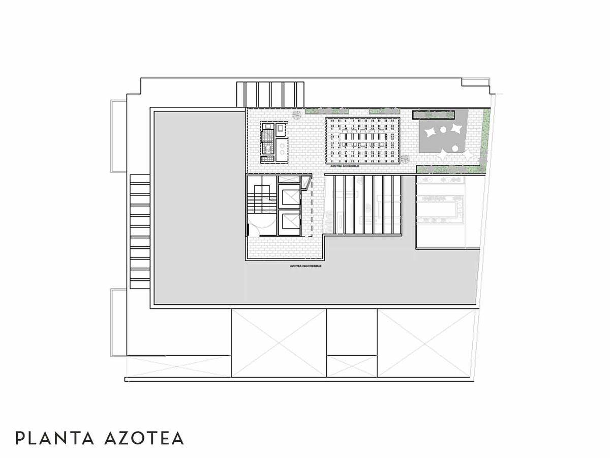 Edificio de diseño con 1 y 2 dormitorios