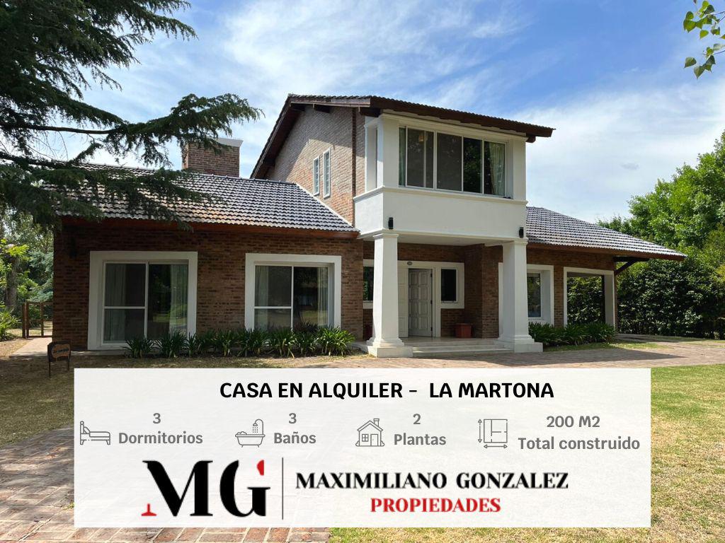 Casa en alquiler en Club de Campo La Martona, Cañuelas