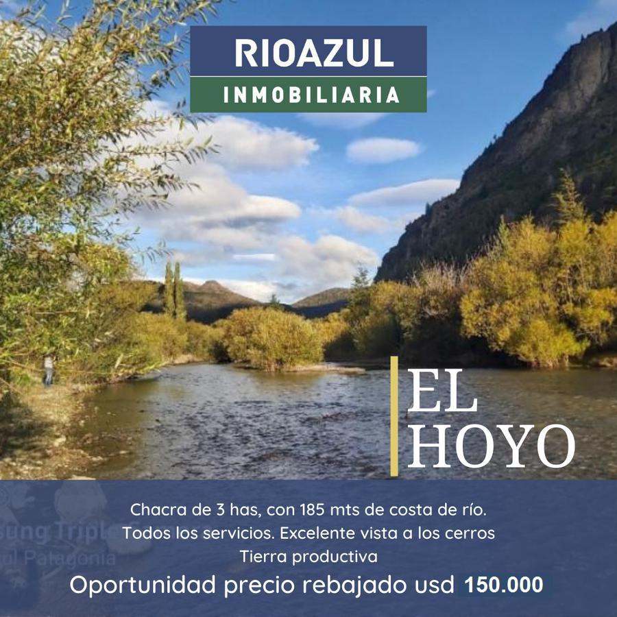 Chacra - El Hoyo CHACRA 3 has costa de río