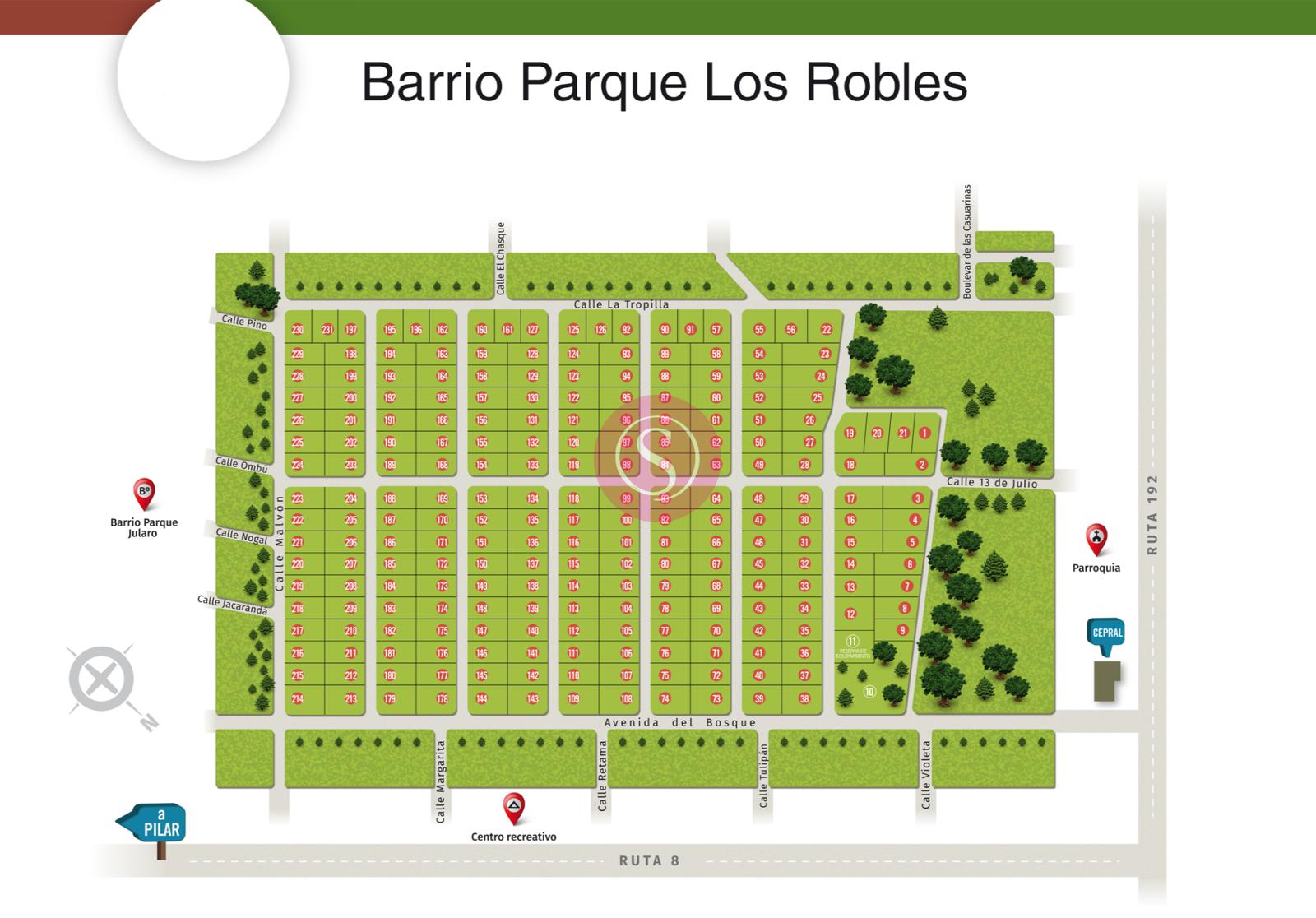 Lote en Venta Barrio Parque Parada Robles, Exaltación De La Cruz