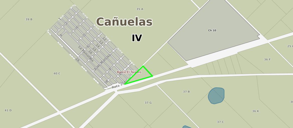 OPORTUNIDAD, Fracción de 2,7 has frente a la ruta en venta en Cañuelas.