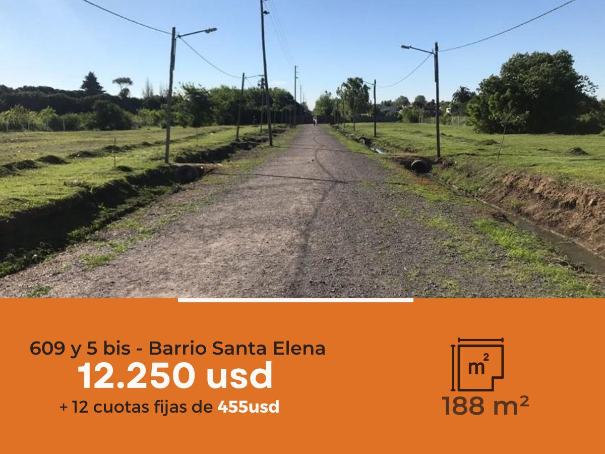 Terreno en venta - 188mts2 totales - Villa Elvira, La Plata FINANCIADO
