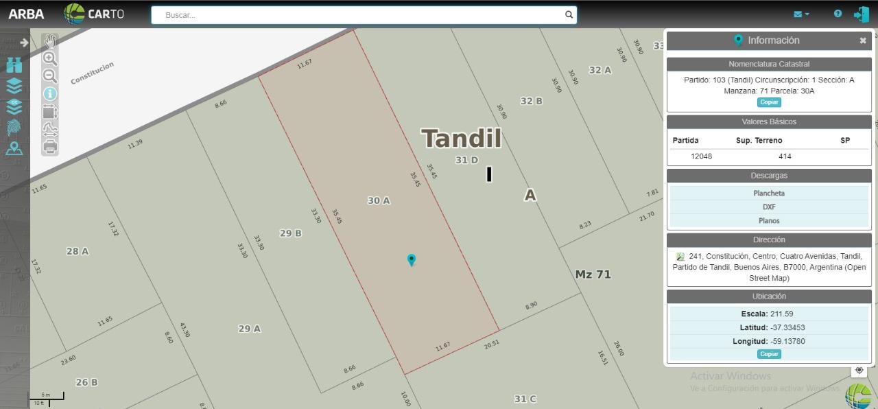 Terreno en Tandil